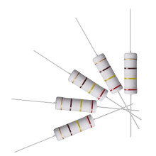 30Pcs 240 Ohm Resistor, 5W 5% Tolerance Metal Oxide Film Resistors, Axial Lead, Flame Proof for DIY Electronic Projects and Experiments