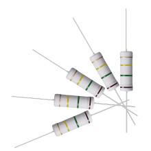 10Pcs 150K Ohm Resistor, 5W 5% Tolerance Metal Oxide Film Resistors, Axial Lead, Flame Proof for DIY Electronic Projects and Experiments