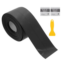Caulk Tape Waterproof, 1.5 Inch x 16.4 ft Self-Adhesive Sealant Sealing Strip Caulking Sealant Tape PVC with Tool for Kitchen Sink Toilet Bathroom Bat