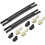 Luggage Handle, 205mm Long Strap Grip Replacement for Suitcase Case Black 2Pcs 1