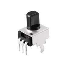 Carbon Film Potentiometer 10K Ohm Variable Resistors Single Turn Rotary Half Shaft D Type Design 5pcs