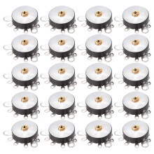 Wheel Potentiometer with Switch B50K Ohm Variable Resistors Single Turn Rotary Carbon Film Taper RV12MM 20pcs