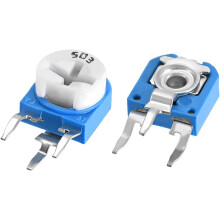 Trimmer Potentiometer 50K Ohm Adjustment Horizontal Variable Resistors 20Pcs