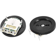 20K Ohm Dial Wheel Potentiometer for Audio Stereo Volume Switch Control 16x6mm 20Pcs