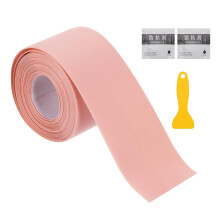 Caulk Tape Waterproof, 1.5 Inch x 10.5 ft Self-Adhesive Sealant Sealing Strip Caulking Sealant Tape PVC with Tool for Kitchen Sink Toilet Bathroom Bat