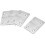 Repair Plate, 60mm x 50mm, Flat Fixing Mending Bracket Connector, 4 Pcs 1