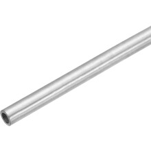 304 Stainless Steel Tube, 10mm OD 7mm ID 254mm Length Round Seamless Metal Straight Pipe 1.5mm Thick Weldable Tubing for Industry DIY Projects(0.28"OD