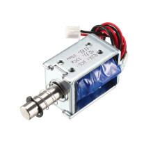 DC 6V 1A 100g Force 10mm Stroke,Pull Type,Open Frame,Electromagnetic Solenoid Lock