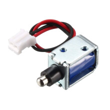 DC 12V 0.42A 30g 3mm Mini Electromagnetic Solenoid Lock Push Pull Type for Electirc Lock Cabinet Door Lock