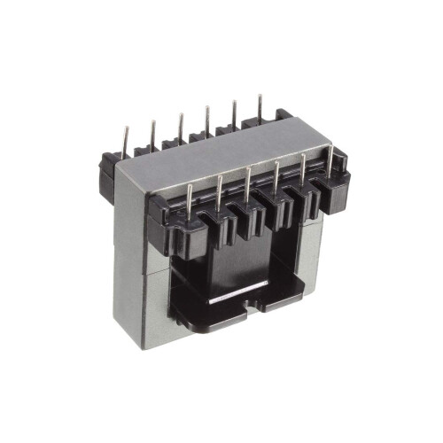 2 Sets EE50 6 with 6pin Transformer Bobbin PC40 Ferrite Core 4 Ferrite Halves and 2 Bobbin