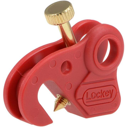 Single Breaker Lockout Circuit Breakers Mini Lockout-Cleat with Twisted Screw