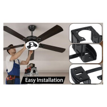 Ceiling Fan Mounting Bracket Fan Components for Living Room, Bedroom ,Ceiling Fan Accessories