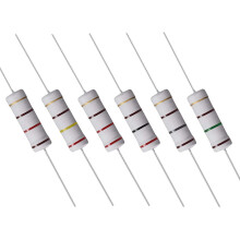 60 Pcs 5W Metal Oxide Film Resistor 120R,150R,180R,200R,220R,240R Ohm +/-5%