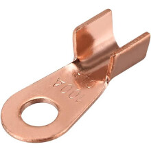 OT-100A Open-End Copper Crimp Terminal Lugs AWG 8-4 Battery Cable Connector