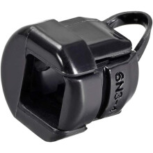 Round Cable Wire Strain Relief Bush Grommet Black for 8.2mm-9.2mm Wire 10pcs