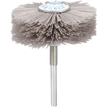 Abrasive Nylon Wheel Brush 240 Grits with 1/4 Inch Shank for Polish Grinder