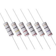60 Pcs 5W Metal Oxide Film Resistor 18R,20R,22R,24R,27R,30R Ohm +/-5%
