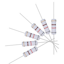 60Pcs 820 Ohm Resistor, 2W 5% Tolerance Metal Oxide Film Resistors, Axial Lead, Flame Proof for DIY Electronic Projects and Experiments
