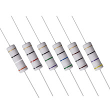 60 Pcs 5W Metal Oxide Film Resistor 39R,47R,56R,75R,82R,100R Ohm +/-5%