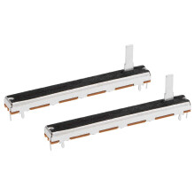 2pcs Fader Variable Resistors Mixer 75mm Straight Slide Potentiometer B503 50K Ohm Linear Single Potentiometers for Dimming Tuning