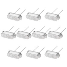 DIP Quartz Crystal Oscillators Resonators 10MHz HC-49S Replacements 11x4.65x3.6mm 10 Pcs