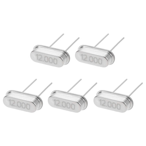 DIP Quartz Crystal Oscillators Resonators 12MHz HC-49S Replacements 5 Pcs