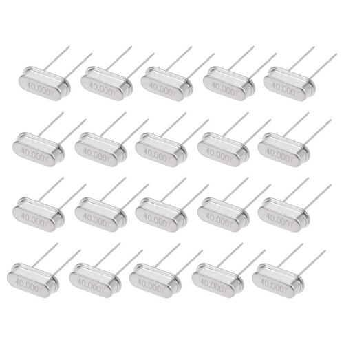 DIP Quartz Crystal Oscillators Resonators 40MHz HC-49S Replacements 20 Pcs