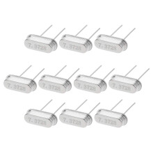 DIP Quartz Crystal Oscillators Resonators 7.3728MHz HC-49S Replacements 10 Pcs