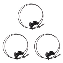 3X 55394495AB Car Hood Release Cable with Handle for Commander 06-10 Grand Cherokee 05-10