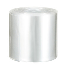 Battery Wrap PVC Heat Shrink Tubing 50mm Flat Width for 18650 5 Meters Length Clear