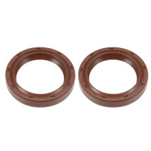 Oil Seal 30mm Inner Dia 40mm OD 7mm Thick Fluorine Rubber Double Lip Seals 2Pcs
