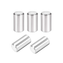 5Pcs 10mm X 16mm Dowel Pin 304 Stainless Steel Cylindrical Shelf Support Pin Fasten Elements Silver Tone