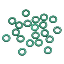 Fluorine Rubber O-Rings, 5.5mm OD 2.5mm ID 1.5mm Width FKM Seal Gasket for Machinery Plumbing, Green, Pack of 20