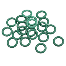 Fluorine Rubber O-Rings, 21mm OD 14mm ID 3.5mm Width FKM Seal Gasket for Machinery Plumbing, Green, Pack of 20