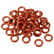 Silicone O-Ring, 15mm Outside Diameter, 8.8mm Inner Diameter, 3.1mm Width, VMQ Seal Rings Sealing Gasket Red, 50PCS