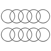 Nitrile Rubber O-Rings 55mm OD 50.2mm ID 2.4mm Width, Metric Sealing Gasket for Automotive Machine Plumbing, Pack of 10