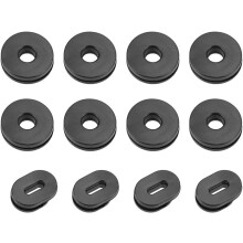 Side Cover Grommet Single Side Rubber Washer 4Set
