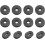 Side Cover Grommet Single Side Rubber Washer 4Set 1