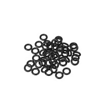 Nitrile Rubber O-Rings 10mm OD 5.6mm ID 2.2mm Width, Metric Sealing Gasket for Automotive Machine Plumbing, Pack of 50
