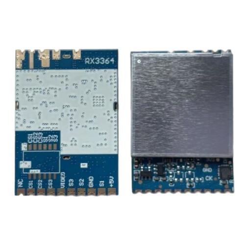4PCS 3.3G FPV VTX Module RX3364 Wireless Module Analog Wireless FPV Audio Video Transmission Receiver Module 2