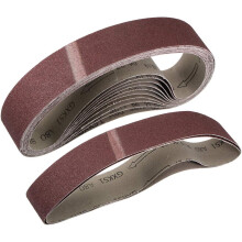 2-inch X 27-inch(50mm X 686mm) Sanding Belt 80 Grit Aluminum Oxide 12pcs