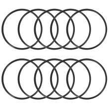 Nitrile Rubber O-Rings 72mm OD 64mm ID 4mm Width, Metric Sealing Gasket for Automotive Machine Plumbing, Pack of 10
