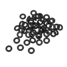 Nitrile Rubber O-Rings 13mm OD 7mm ID 3mm Width, Metric Sealing Gasket for Automotive Machine Plumbing, Pack of 50