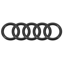 Nitrile Rubber O-Rings 20mm OD 14mm ID 3mm Width, Metric Sealing Gasket for Automotive Machine Plumbing, Pack of 5
