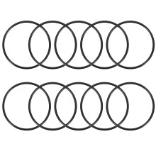 Nitrile Rubber O-Rings 80mm OD 73mm ID 3.5mm Width, Metric Nitrile Rubber Sealing Gasket for Automotive Machine Plumbing, Pack of 10