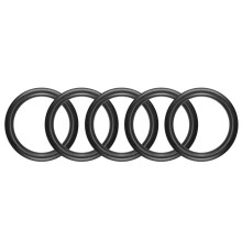 Nitrile Rubber O-Rings 36mm OD 28mm ID 4mm Width, Metric Nitrile Rubber Sealing Gasket for Automotive Machine Plumbing, Pack of 5