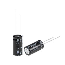 2200uF 16V Capacitor, Aluminum Electrolytic Capacitors 105C High Temp 25pcs