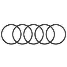 Nitrile Rubber O-Rings 62mm OD 54mm ID 4mm Width, Metric Nitrile Rubber Sealing Gasket for Automotive Machine Plumbing, Pack of 5