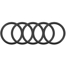 Nitrile Rubber O-Rings 30mm OD 23.8mm ID 3.1mm Width, Metric Sealing Gasket for Automotive Machine Plumbing, Pack of 5