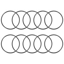 Nitrile Rubber O-Rings 80mm OD 75.2mm ID 2.4mm Width, Metric Sealing Gasket for Automotive Machine Plumbing, Pack of 10
